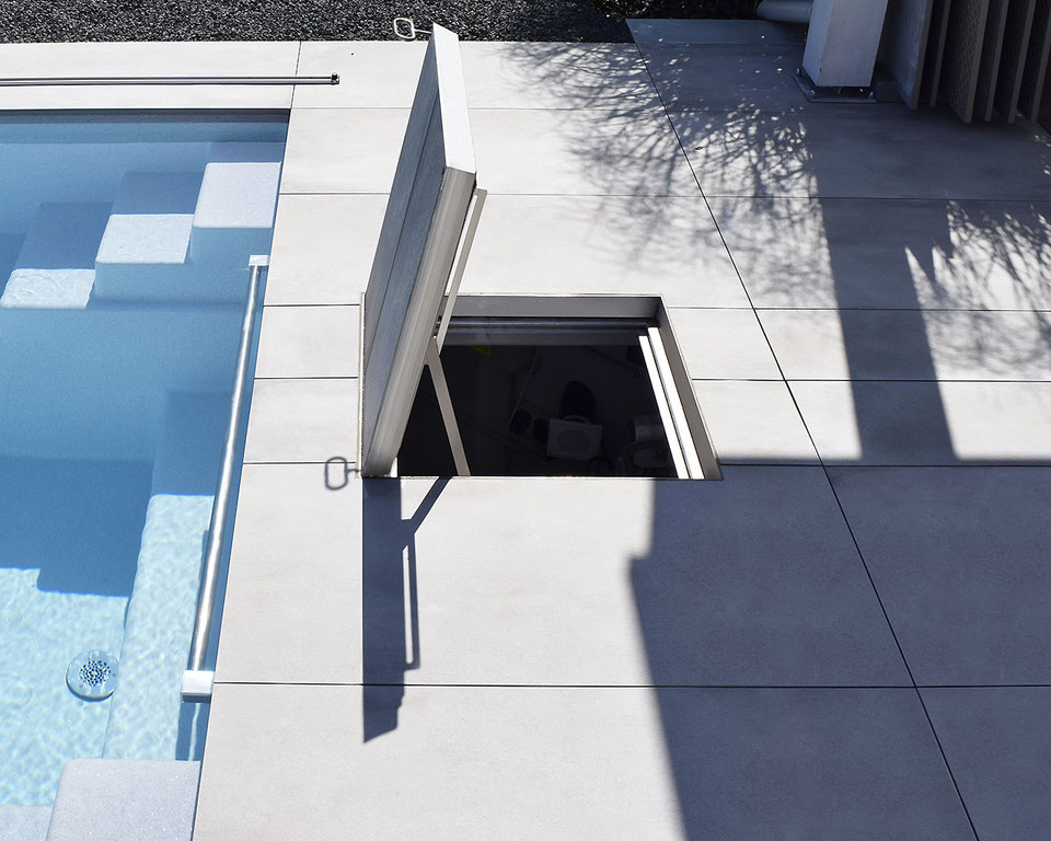 Schachtsysteme für das Pool